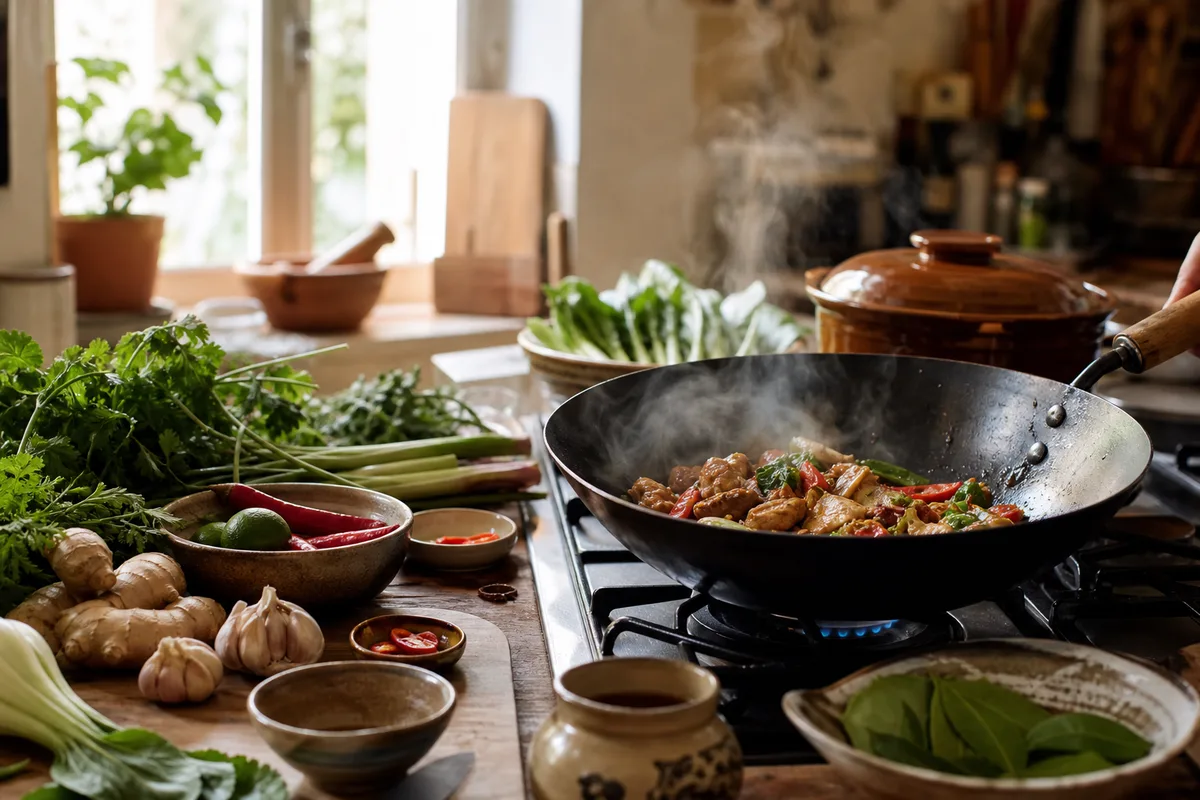 Cuisine asiatique : le feu, les nouilles et les marchés de nuit
