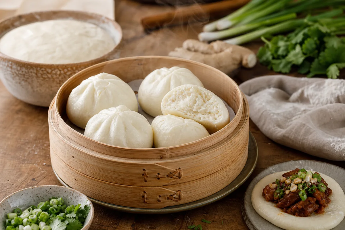 Baos moelleux : la pâte, la fermentation et les pièges de la vapeur