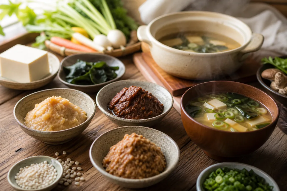 Miso : blanc, rouge, orge, et comment ne pas les tuer à la cuisson